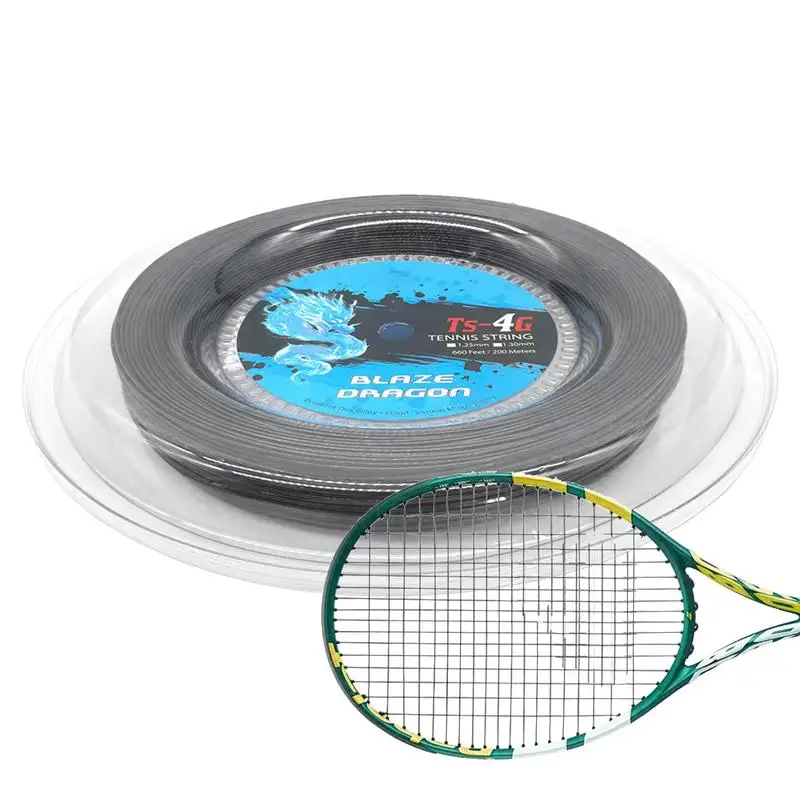 Tennis Racket String 4G Large Plate Tennis Racket String Tennis Strings Tennis String Racket Wire For People With Minor Wrist