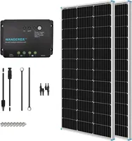 Renogy 200 Watt 12 Volt Monocrystalline Solar Panel Starter Kit