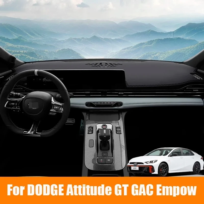 

For New DODGE Attitude GT GAC Empow 2024 2025 Car Dashboard Cover Mat Sun Shade Pad Instrument Carpet Mat Anti-UV Protective mat