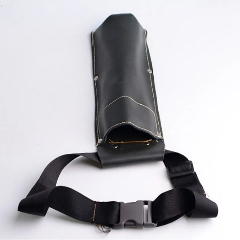 High Quality Cowhide Waist Pouch Welding Equipment Storage Bag Heat Resistant Hardware Organizer Durable Professional Repair