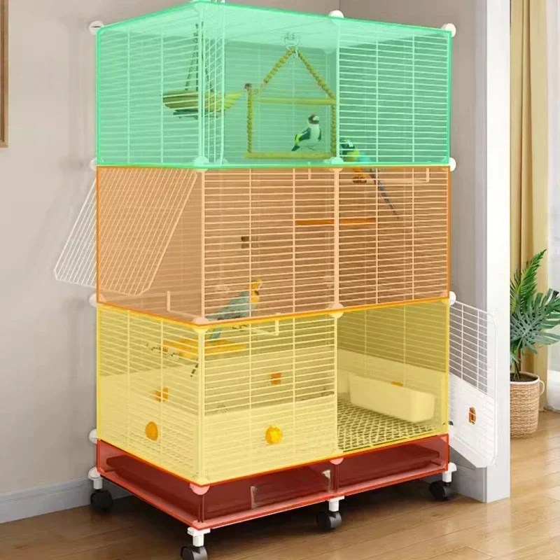 Large Parrot Stand Accessories Bird Cage Decoration Outdoor Bird Cage Parrots Loungefly Gaiola Para Passaros Furniture