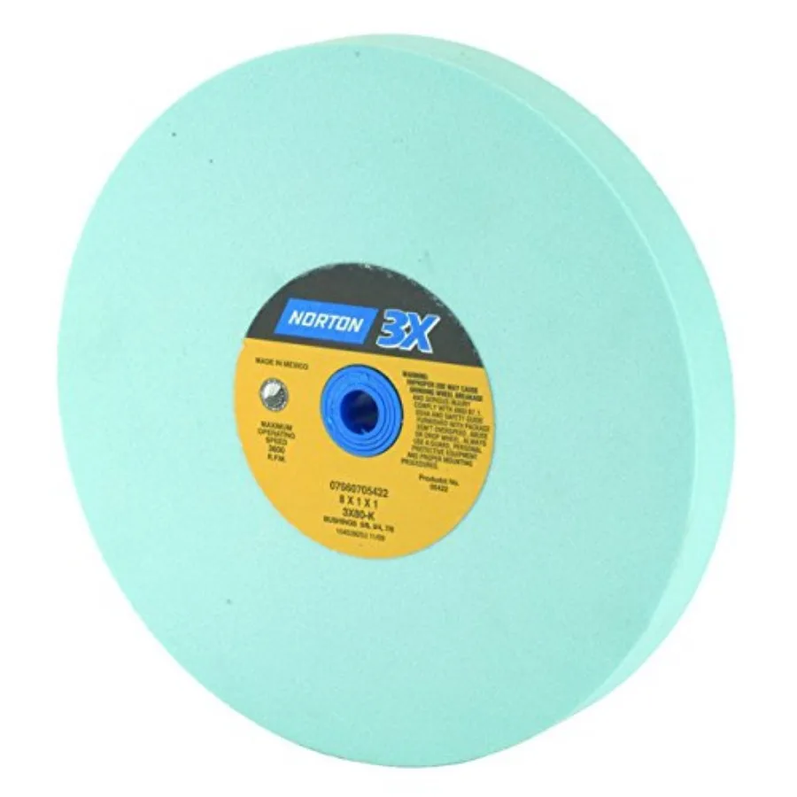 

Grinding Wheel Premium Blue Bench and Pedestal Ceramic Alumina Bench Grinder Wheel 8 Inch Grinding Wheel Pack of 1