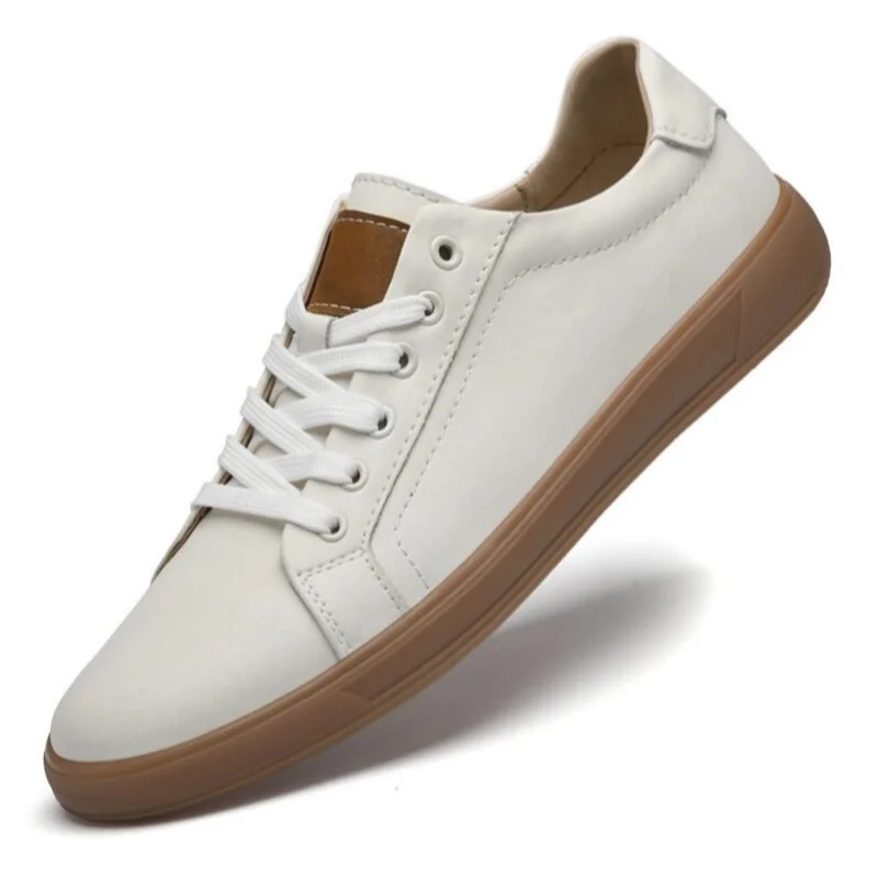 

2026 New Casual and Fashionable Outdoor Top-tier Cowhide Shoes with Soft Upper, Casual Shoes for Men All Year Round