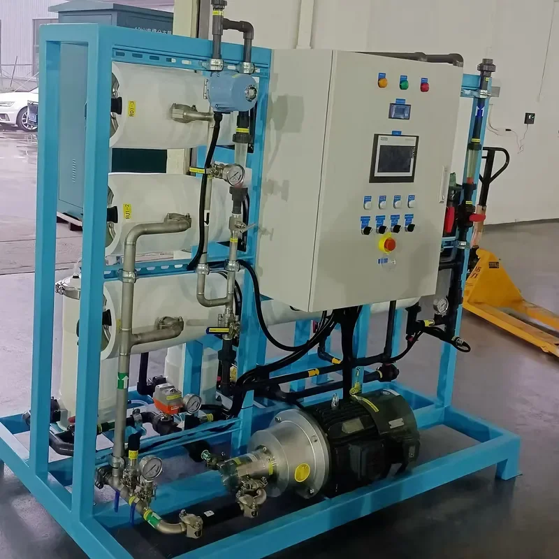 Portable Reverse Osmosis Desalter with Generator Backup & Mobile Configuration