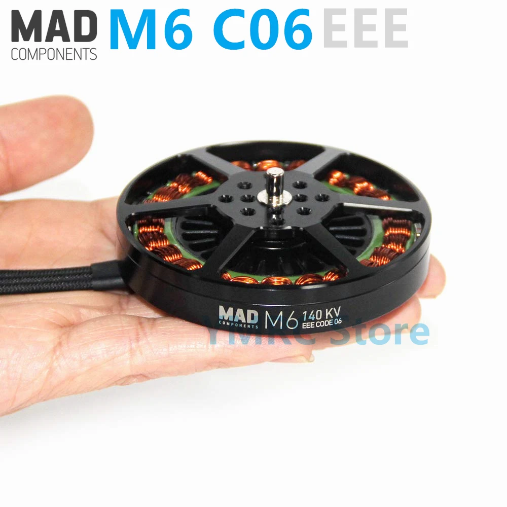 FPV RC 드론용 MAD 반물질 M6C06 EEE 140KV 220KV 320KV 브러시리스 모터, 멀티로터 쿼드콥터 헥스콥터 옥트콥터 항공기