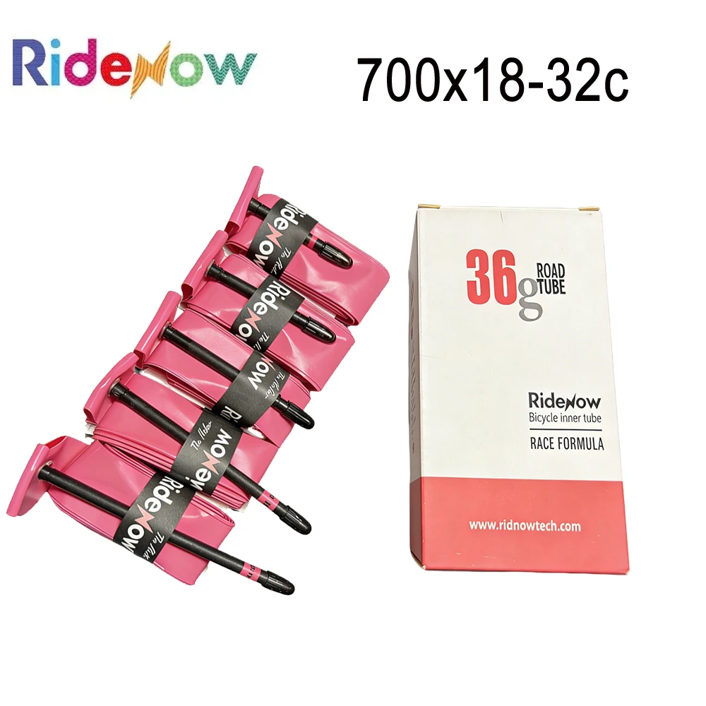 RideNow TPU Road Bike Inner Tube 700x18-32C Presta Valve 100/85/65/45/35mm 700C Super Light Weight Road Bike TPU Tubes