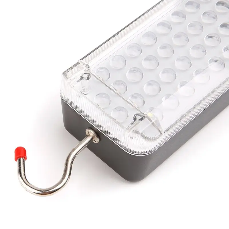 Portable USB Rechargeable Work Light COB Repairing Lamp With Magnet & Hook 34 LE