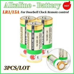 1.5V 3pcs LR1 15A AM5 E90 AM5 MN9100 N Size Alkaline Battery For MP3 Walkman Toy Doorbell Bluetooth Speaker Dry Primary Batteria
