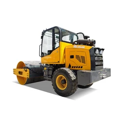 Customized 1 Ton Hand Operated Mini Road Roller Compactor Machine Easy Startup