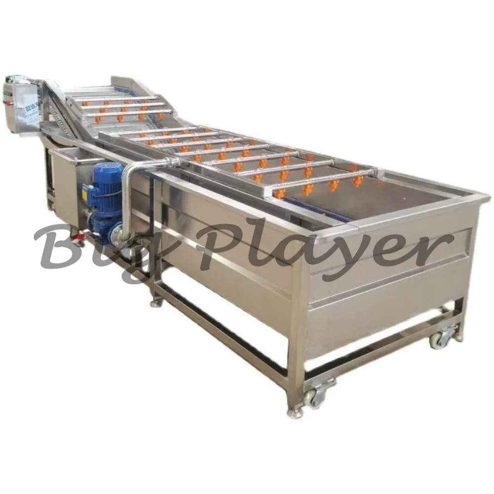 Fresh Vegetables Lettuce Leek Seafood Washing Machine Fruit Cleaning Machinery