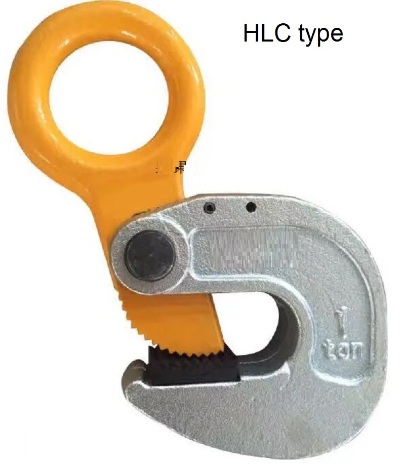 3Ton LC HLC type steel plate horizontal lifting clamp steel sheet board lifter clip grip claw Japanese sytle