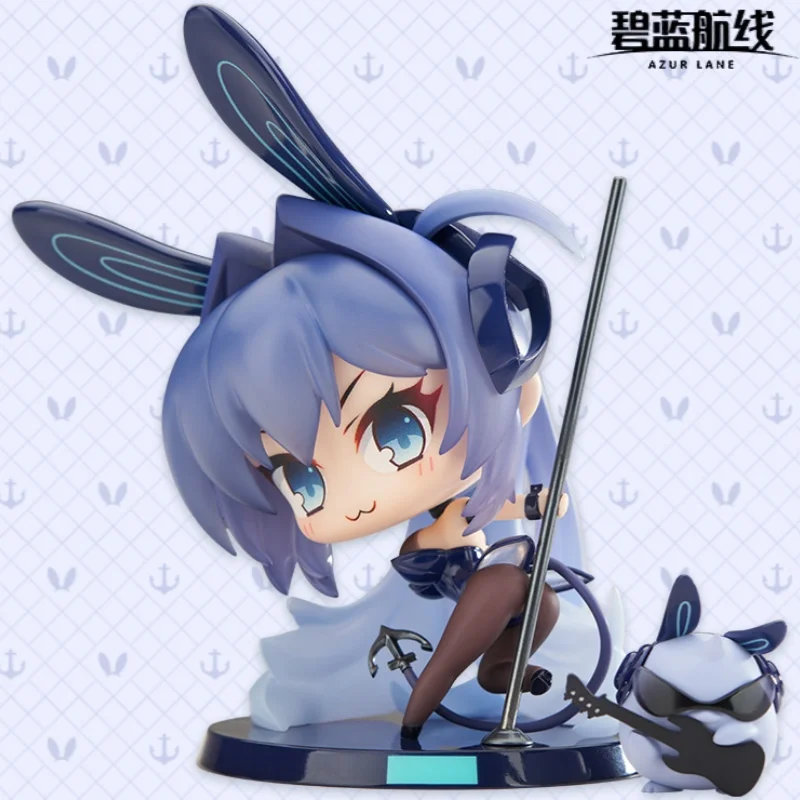 

Azur Lane Juus Time Q Edition Series Uss New Jersey Аниме Фигурка Подлинная периферия Коллекционная модель Настольное украшение Подарок