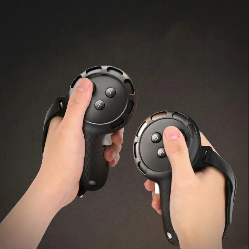 918C VRコントローラーハンドルシリコンケースシェルは、MQ 3/3Sのグリップと衝撃吸収機能の強化を提供します