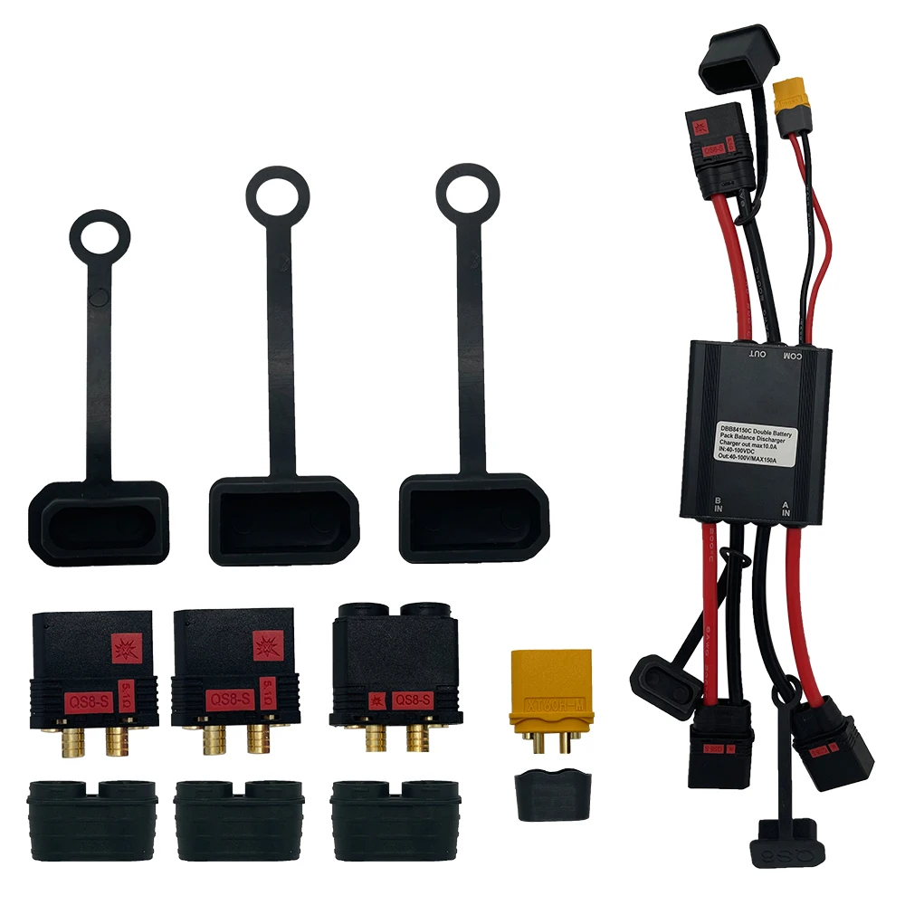 Dual Battery Pack Balance Parallel module Connect two battery in one module dual battery parallel module electric bike