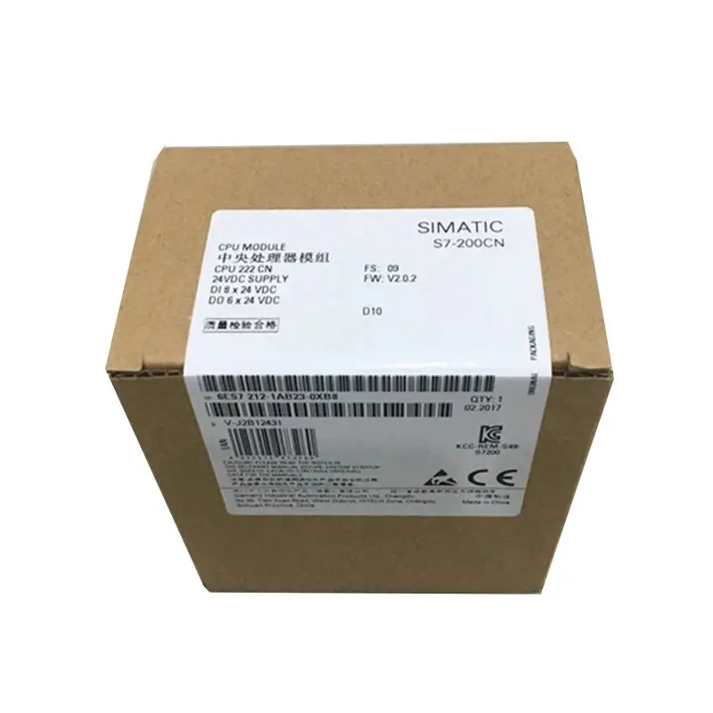 Original SIMATIC S7-200 CN CPU 222 Compact Device PLC PAC with Dedicated Controllers 6ES7212-1AB23-0XB8 Negotiation