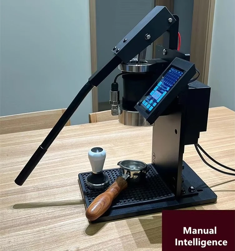 Popular Stainless Steel Manual Lever Espresso Machine Intelligent Hot Water Heating Extraction Espresso Machine