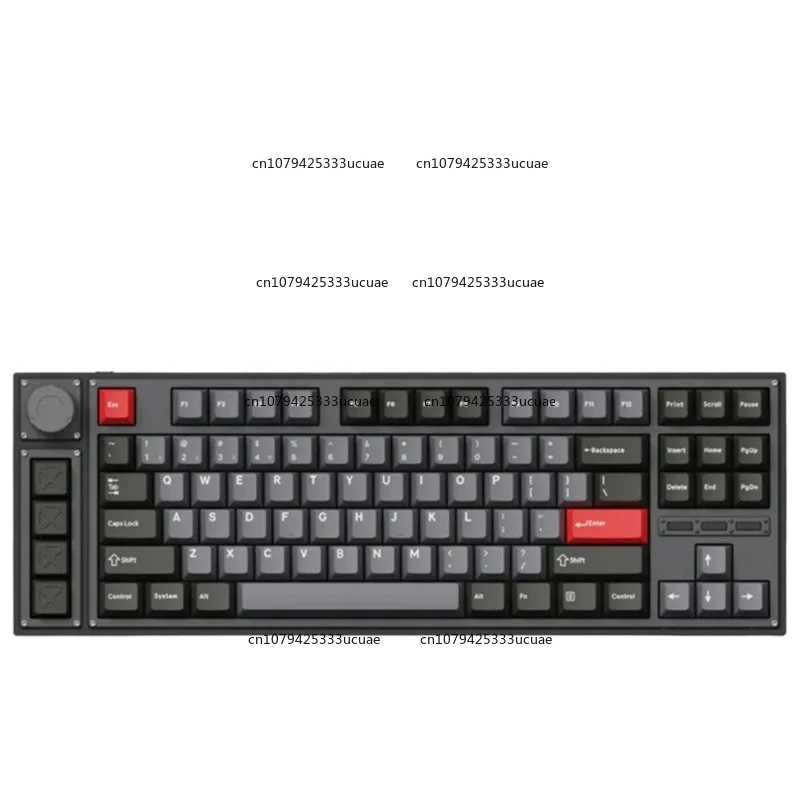 

L3 Mechanical Keyboard Gasket Multi-function Knob Heat Exchange The Third Mock Examination Game Keyboard 91 Key Wireless