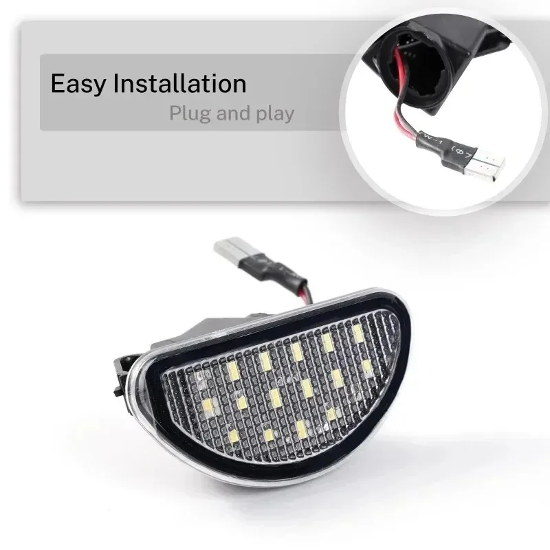 

For Aygo LED License Plate Lights, Taillights, Aygo Canbus, MK1, AB10, 81270-0H010, 2005-2014 Models, 2-piece Set 1pcs