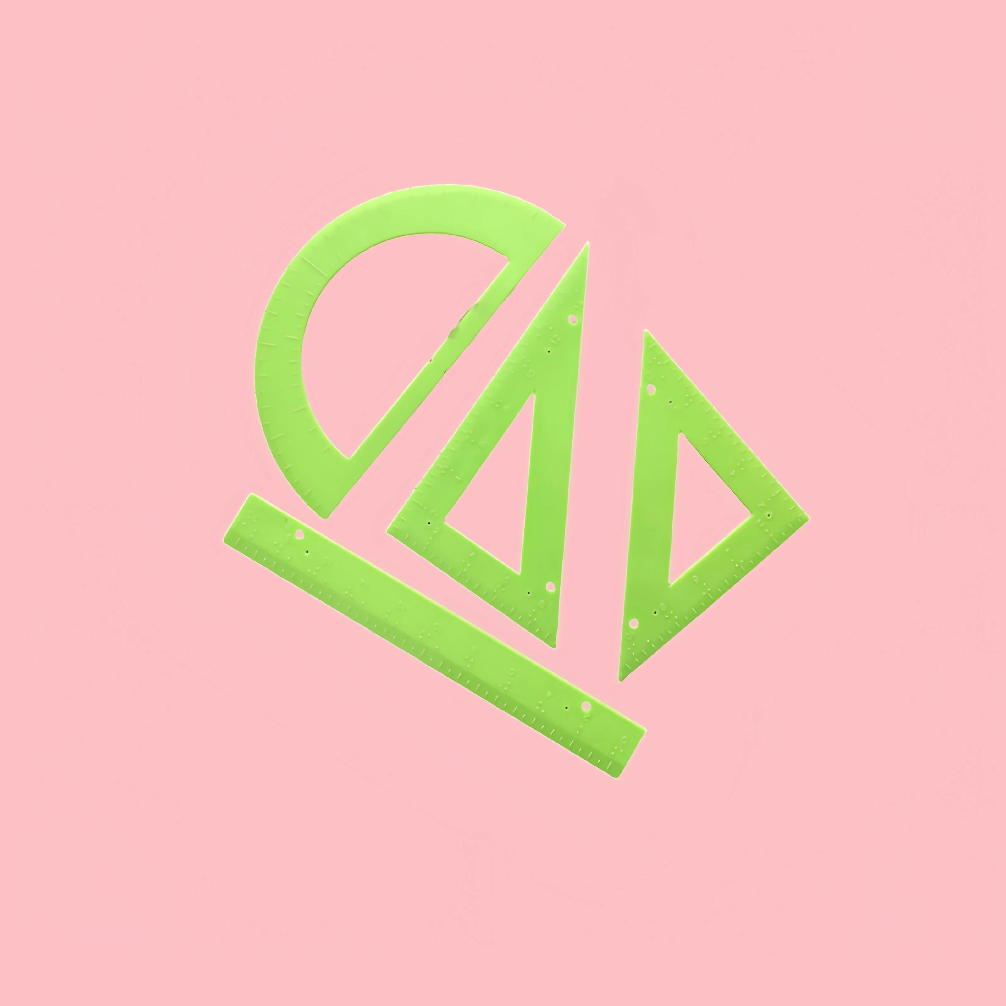 Variant: 4pcs setsquare