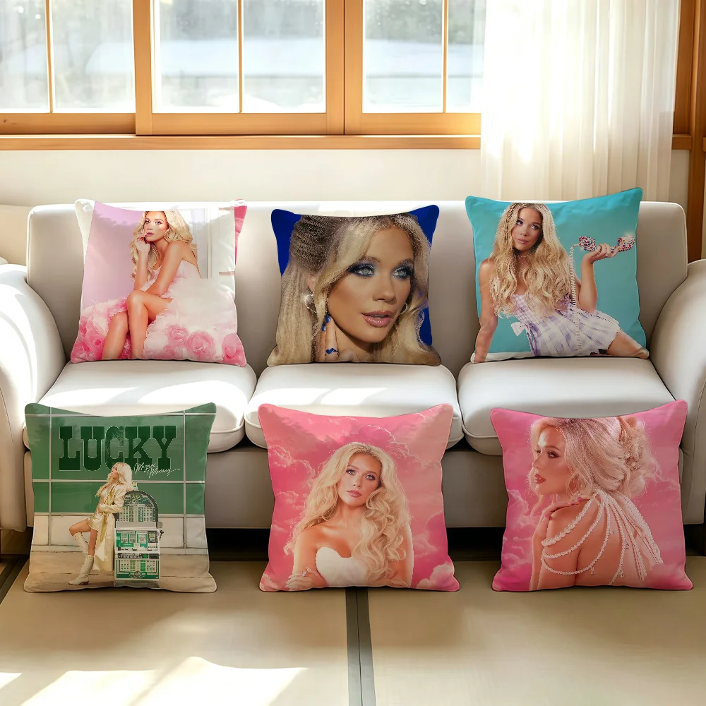 Singer Megan Moroney Cloud 9 cushion cover Comfortable Decorative For Bedroom Living room Dormitory Picnic and Holiday