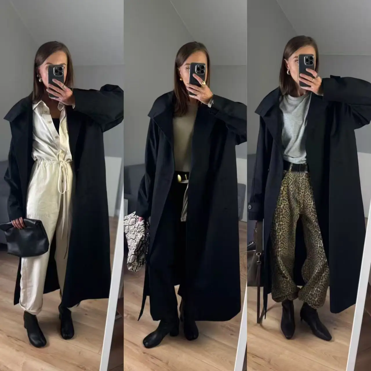 Women's Long Maxi Trench Coat