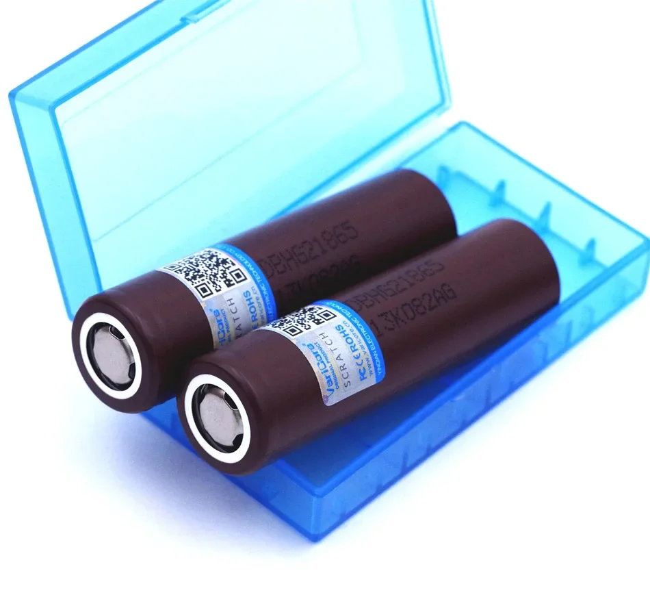 VariCore New Original HG2 18650 3000mAh battery 3.6V discharge 20A, dedicated Power Rechargeable batteries+ Storage box