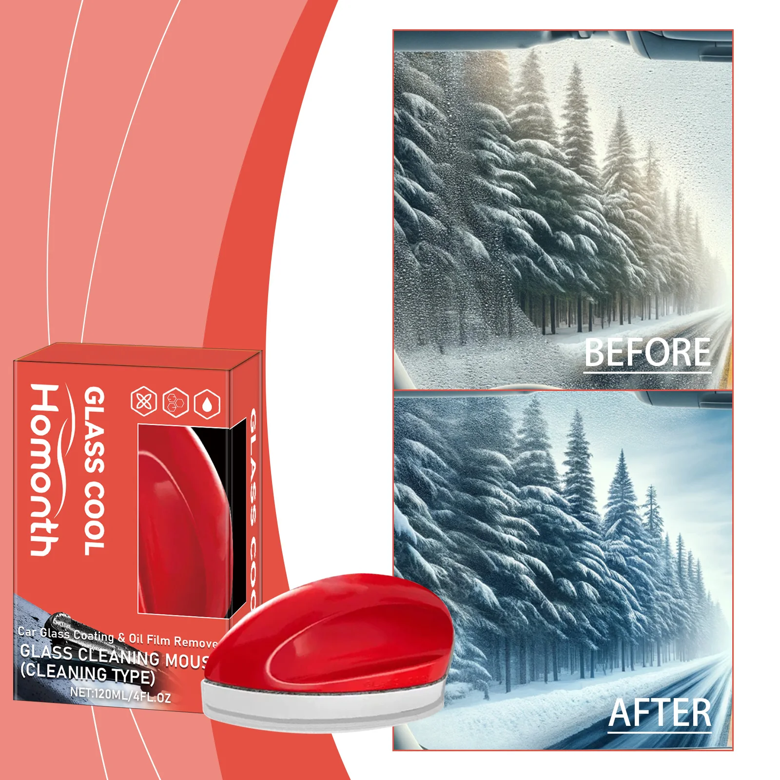 

Мощный очиститель лобового стекла, средство для удаления масляной пленки, очиститель автомобильного стекла для дома и авто, средство для удаления пятен с водой, идеально подходит для офиса и дома