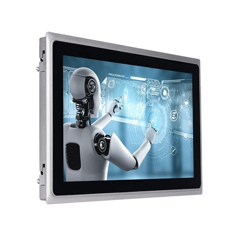 21.5 inch industrial control all-in-one computer embedded fully enclosed tablet computer touch screen