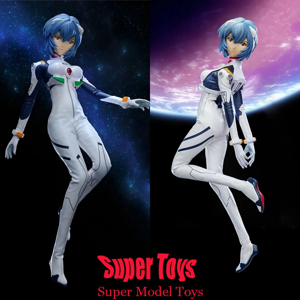 In Stock QHOUSE QH888801 1/6 Scale Female Soldier Rei Ayanami Pilot Uniform Full Set 12-inch Action Figure Doll Gifts Collection