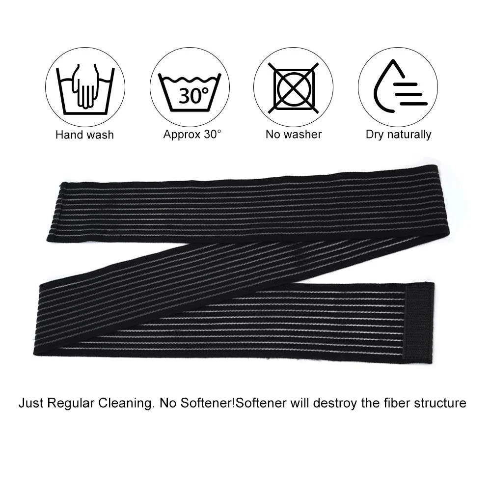 1PC 40-300cm 膝肘手首足首包帯カフサポートラップスポーツ圧縮ストラップベルトフィットネスジムブレーステープ弾性バンド