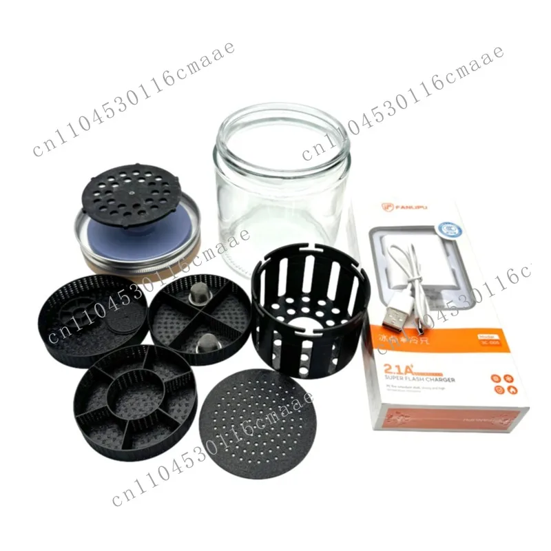 Watch cleaning machine 3D printing miniature timer cleaning machine, oil cleaning machine, silent oil-free professional type
