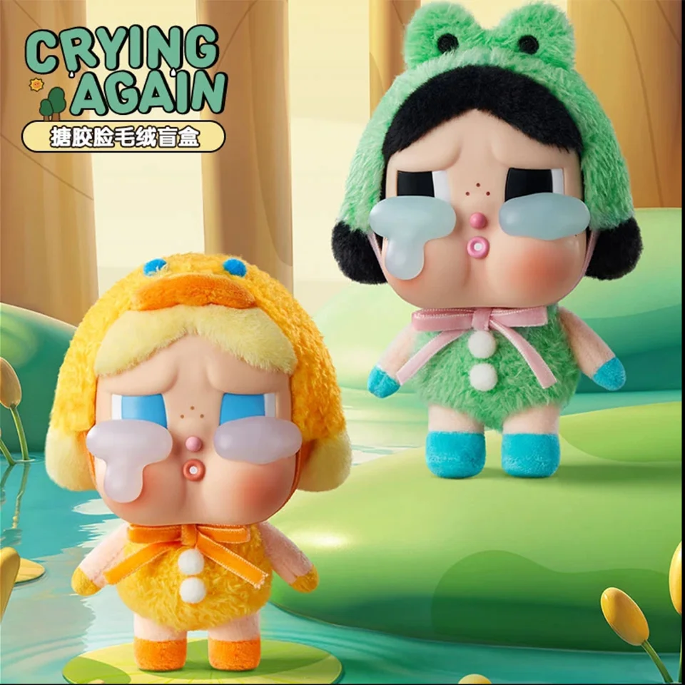 

Genuine Crybaby Crying Again Series Blind Box Bag Vinyl Face Doll Crybaby Plush Pendant Keychain Mystery Box Toy Birthday Gifts