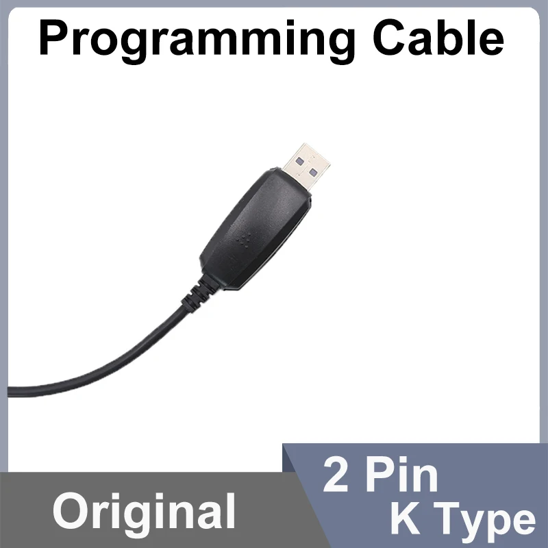 USB Programming Cable Quansheng UVK5 UVK6 5RPlus Baofeng 18Pro 13Plus 17Plus V2 Programming Cable CD Software Radio Accessories