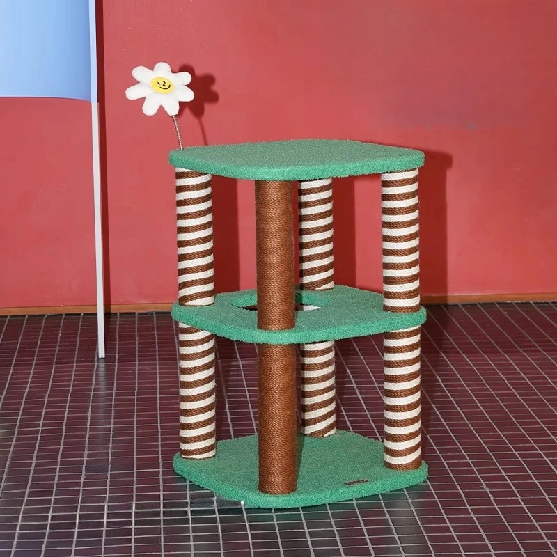 Villa cat climbing frame double cat nest universal in all seasons