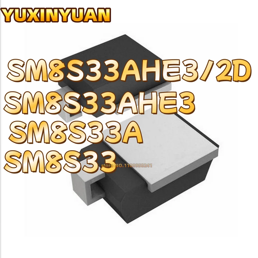 

10 шт./лот SM8S33AHE3/2D SM8S33AHE3 SM8S33A SM8S33 DO-218 IC НОВЫЙ НА СКЛАДЕ
