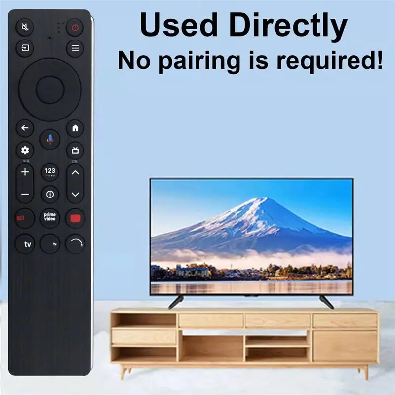 B86B Replacement Remote Control RC923A FMB1 for TCL TV Remote Control for Unit, Durable Easy Install