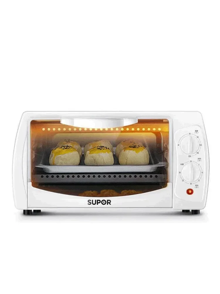 220V Electric Oven, Mini Automatic Multifunctional Cake Bread Baking Machine for Home Use