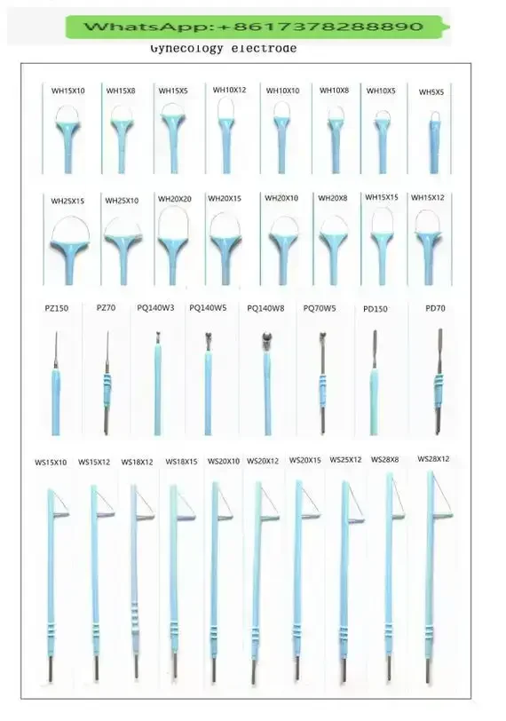 

Suitable for gynecological LEEP cutter head/LEEP cutter head/Lip cutter head, high frequency surgical electrode 5pcs