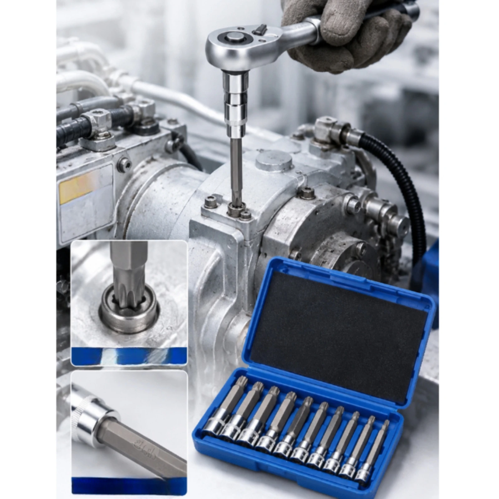 star-bit-socket-set-professional-grade-impact-bit-set-with-case-impact-socket-bits-compact-tool-corrosion-resistant