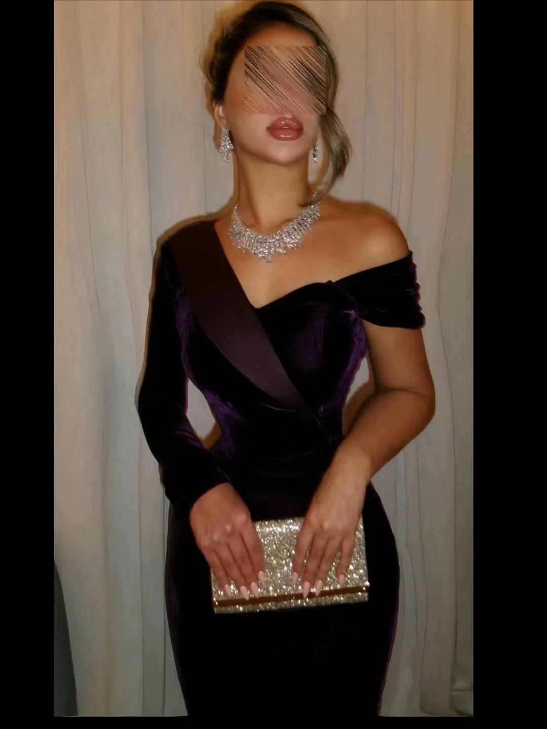 

Aenyrst Customized Evening Dresses Woman Elegant Green Formal Occasion One-Shoulder Dresses 2025فساتين سهرة