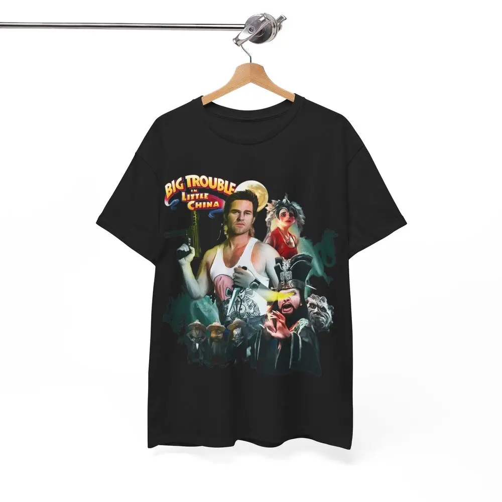 Big Trouble in Little China 1986 Film-T-Shirt, Unisex-T-Shirt aus schwerer Baumwolle