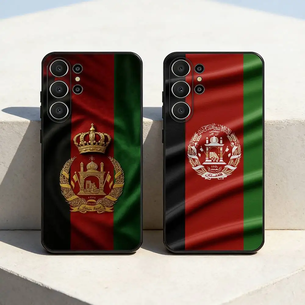 

Flag of A-Afghanistan Art Phone Case For Samsung S26,S25,24,23,22,30,21,10,9,Ultra,Plus,Lite,Black Soft Case