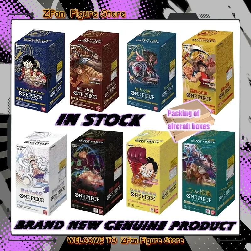 

IN STOCK Bandai New One Piece Card OPCG God Speed Fist Luffy Pirate Group Seven Wuhai Card Collection Card Cartoon Toys Gift