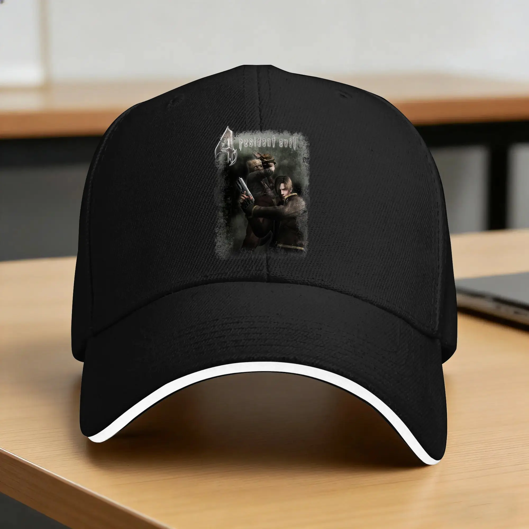 Resident Evil 4 2005 Sun Baseball Cap  Summer y2k Funny Trucker Hat For Couple Women Outdoor Sports Baseball Caps