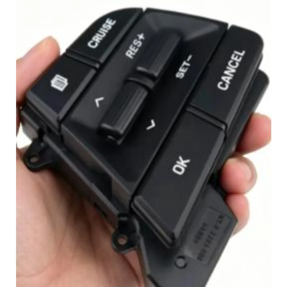 Bouton de commande de régulateur de vitesse au volant 96700F2210 pour Hyundai Elantra MD, pièce intérieure automobile noire, neuf, 1 pièce