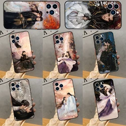 Love Between Fairy and Devil Case For iPhone 16 15 14 Pro Max 13 12 Mini 11 Pro Max X XR XS 7 8 Plus Soft Cover Funda