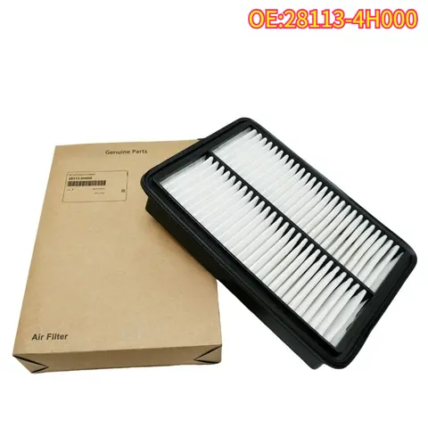 Di alta qualità Nuovo Per 28113-4H000 Motore Auto Filtro Aria Pezzo di Ricambio HYUNDAI Mini Bus H1 go/viaggio 2011 Hyundai H-1 Wagon 2.4L