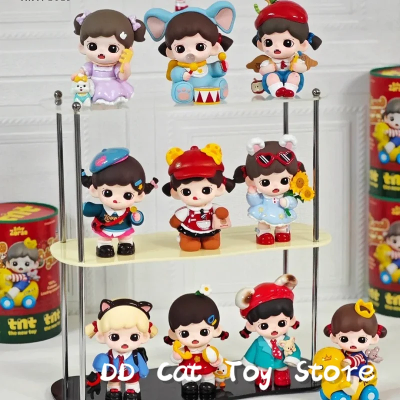 

New Genuine TNTSPACE Zoraa Cuteness Justice Series Blind Box Desk Decor Ornament Kawaii Figure Surprise Box Birthday Gift