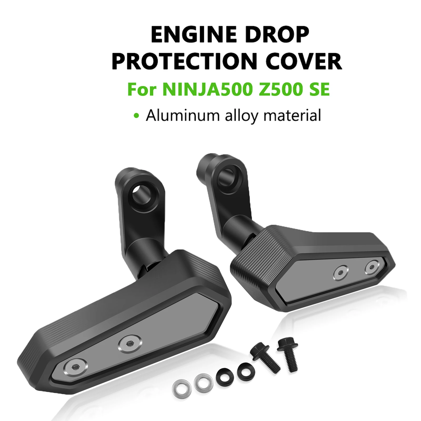 

For Ninja500 2024 Z500 SE 2024 ninja 500 2025 Motorcycle Slider Frame Slider Engine Protective Guard cover Falling Protection