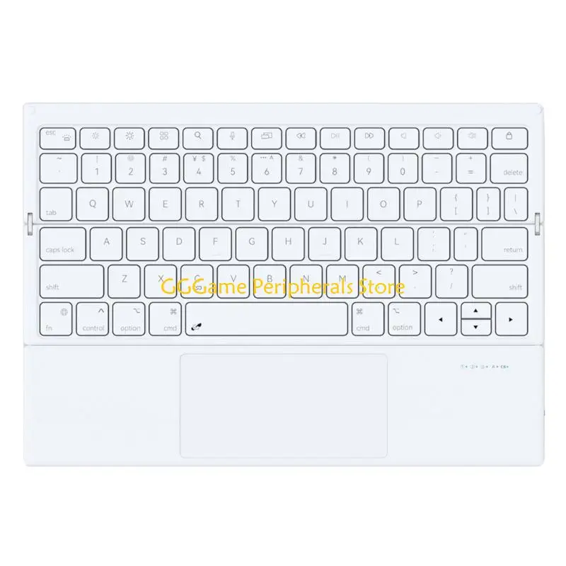 U55B Ergonomic 3 Fold Wireless Keyboard Thin Design With Responsive Touchpads For Professionals